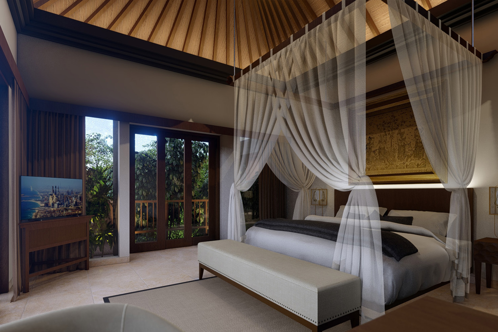 Jungle Luxe Jacuzzi Pool Villa
