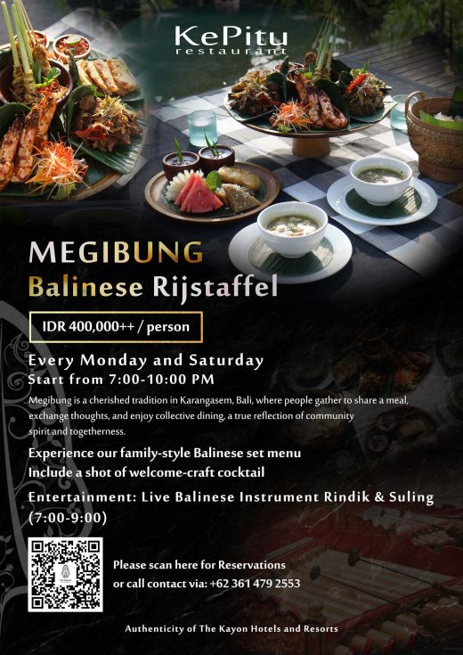 Balinese Rijstaffel - Megibung